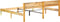 vidaXL - Bedframe - massief - gerecycled - hout - 200x200 - cm
