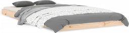 vidaXL - Bedframe - massief - grenenhout - 100x200 - cm