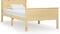 vidaXL - Bedframe - massief - grenenhout - 100x200 - cm