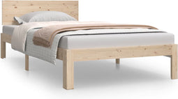 vidaXL - Bedframe - massief - grenenhout - 100x200 - cm