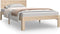 vidaXL - Bedframe - massief - grenenhout - 100x200 - cm