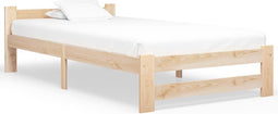 vidaXL - Bedframe - massief - grenenhout - 100x200 - cm