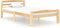 vidaXL - Bedframe - massief - grenenhout - 100x200 - cm