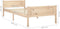 vidaXL - Bedframe - massief - grenenhout - 100x200 - cm