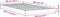 vidaXL - Bedframe - massief - grenenhout - 100x200 - cm