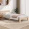 vidaXL - Bedframe - massief - grenenhout - 100x200 - cm