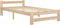 vidaXL - Bedframe - massief - grenenhout - 100x200 - cm
