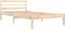 vidaXL - Bedframe - massief - grenenhout - 100x200 - cm