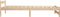 vidaXL - Bedframe - massief - grenenhout - 100x200 - cm