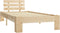 vidaXL - Bedframe - massief - grenenhout - 100x200 - cm