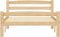 vidaXL - Bedframe - massief - grenenhout - 100x200 - cm