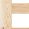vidaXL - Bedframe - massief - grenenhout - 100x200 - cm