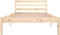 vidaXL - Bedframe - massief - grenenhout - 100x200 - cm
