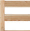 vidaXL - Bedframe - massief - grenenhout - 100x200 - cm