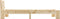 vidaXL - Bedframe - massief - grenenhout - 100x200 - cm