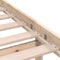vidaXL - Bedframe - massief - grenenhout - 100x200 - cm