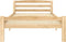 vidaXL - Bedframe - massief - grenenhout - 100x200 - cm