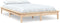 vidaXL - Bedframe - massief - grenenhout - 120x200 - cm