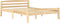vidaXL - Bedframe - massief - grenenhout - 120x200 - cm