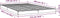 vidaXL - Bedframe - massief - grenenhout - 120x200 - cm