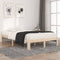 vidaXL - Bedframe - massief - grenenhout - 120x200 - cm