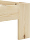 vidaXL - Bedframe - massief - grenenhout - 120x200 - cm