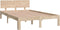 vidaXL - Bedframe - massief - grenenhout - 120x200 - cm