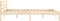 vidaXL - Bedframe - massief - grenenhout - 120x200 - cm
