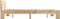 vidaXL - Bedframe - massief - grenenhout - 120x200 - cm