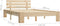 vidaXL - Bedframe - massief - grenenhout - 120x200 - cm