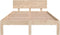 vidaXL - Bedframe - massief - grenenhout - 120x200 - cm