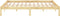 vidaXL - Bedframe - massief - grenenhout - 120x200 - cm