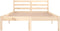 vidaXL - Bedframe - massief - grenenhout - 120x200 - cm
