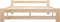 vidaXL - Bedframe - massief - grenenhout - 120x200 - cm