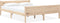 vidaXL - Bedframe - massief - grenenhout - 120x200 - cm