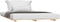 vidaXL - Bedframe - massief - grenenhout - 140x190 - cm