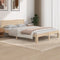 vidaXL - Bedframe - massief - grenenhout - 140x190 - cm