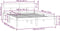 vidaXL - Bedframe - massief - grenenhout - 140x190 - cm