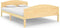 vidaXL - Bedframe - massief - grenenhout - 140x200 - cm