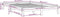vidaXL - Bedframe - massief - grenenhout - 140x200 - cm