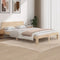 vidaXL - Bedframe - massief - grenenhout - 140x200 - cm