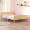 vidaXL - Bedframe - massief - grenenhout - 140x200 - cm