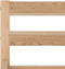 vidaXL - Bedframe - massief - grenenhout - 140x200 - cm