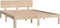 vidaXL - Bedframe - massief - grenenhout - 140x200 - cm