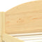 vidaXL - Bedframe - massief - grenenhout - 140x200 - cm