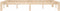 vidaXL - Bedframe - massief - grenenhout - 140x200 - cm