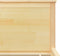 vidaXL - Bedframe - massief - grenenhout - 140x200 - cm