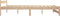 vidaXL - Bedframe - massief - grenenhout - 140x200 - cm