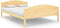 vidaXL - Bedframe - massief - grenenhout - 160x200 - cm