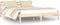 vidaXL - Bedframe - massief - grenenhout - 160x200 - cm